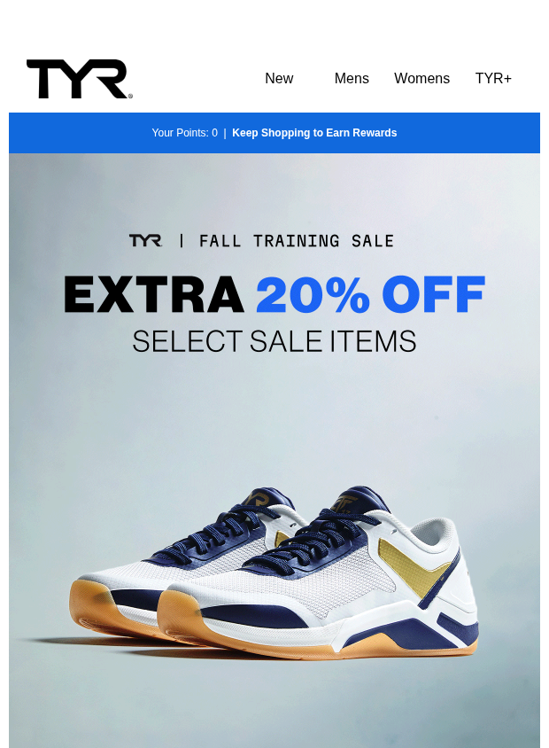 Preview of Limited Time: 20% Off Select CXT-3 by tyr.com