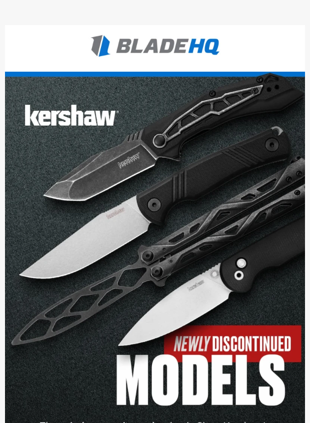 Preview of Newly discontinued Kershaw & brand new Pro-Techs! by bladehq.com