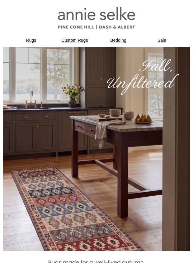 Preview of The rugs you need to know this fall by annieselke.com