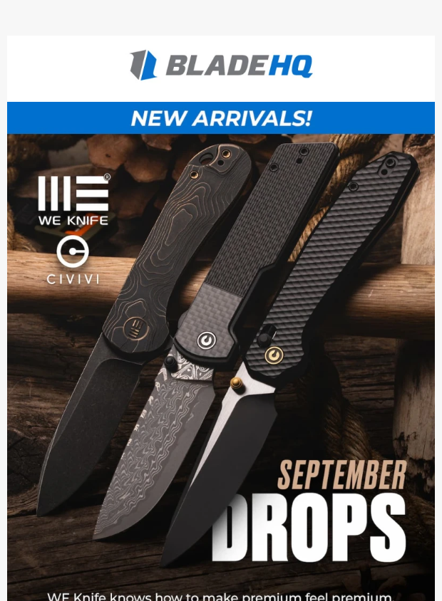 Preview of New knives from WE, CIVIVI, Vosteed, Flytanium, & more! by bladehq.com