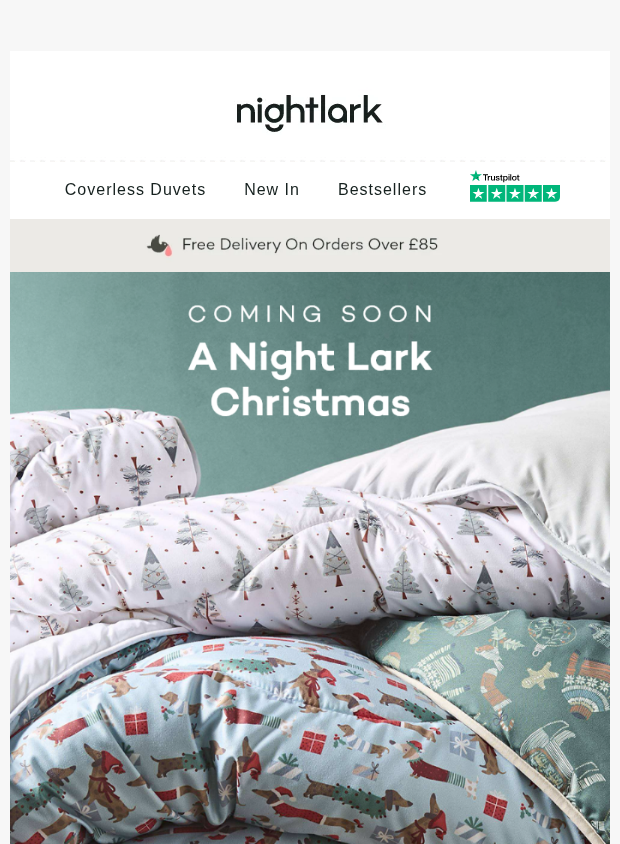 Preview of Coming Soon: A Night Lark Christmas🎄 by finebedding.co.uk