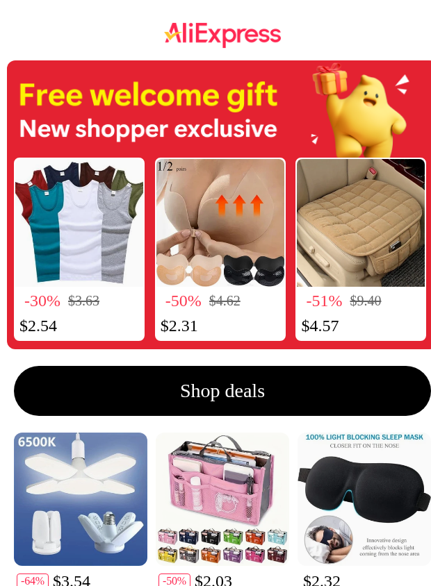 Preview of Free welcome gift by aliexpress.us