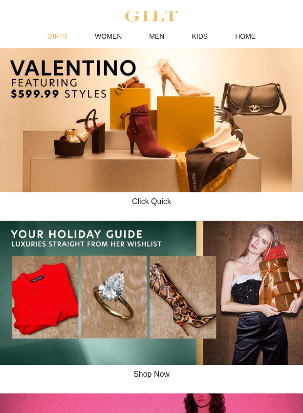 Preview of Valentino w/ $599.99 Styles | Your Holiday Guide by gilt.com