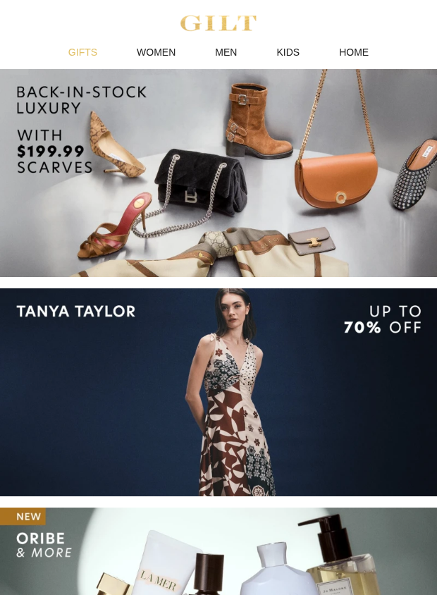 Preview of Back-in-Stock Luxury with $199.99 Scarves by gilt.com