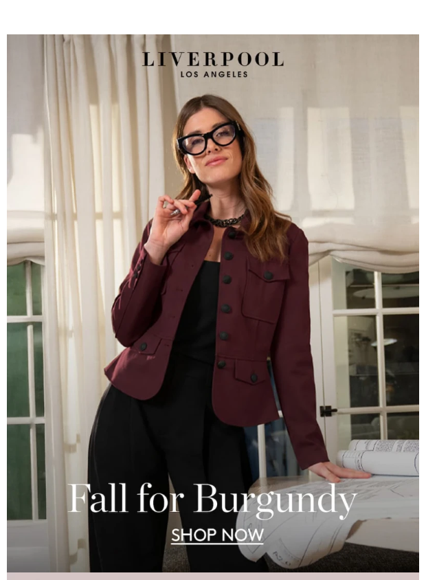 Preview of Fall for Burgundy by liverpoolstyle.com