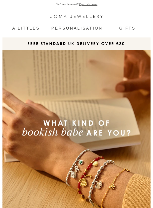 Preview of Fantasy, romance or mystery? 📚 by jomajewellery.com