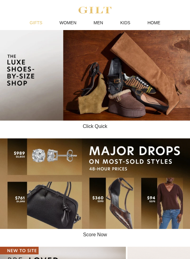 Preview of Luxe Shoes-by-Size Shop | Major Drops on Most-Sold Styles: Limited Time by gilt.com
