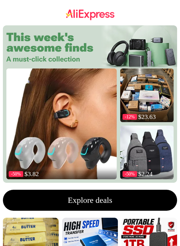 Preview of Never-seen-before picks by aliexpress.us