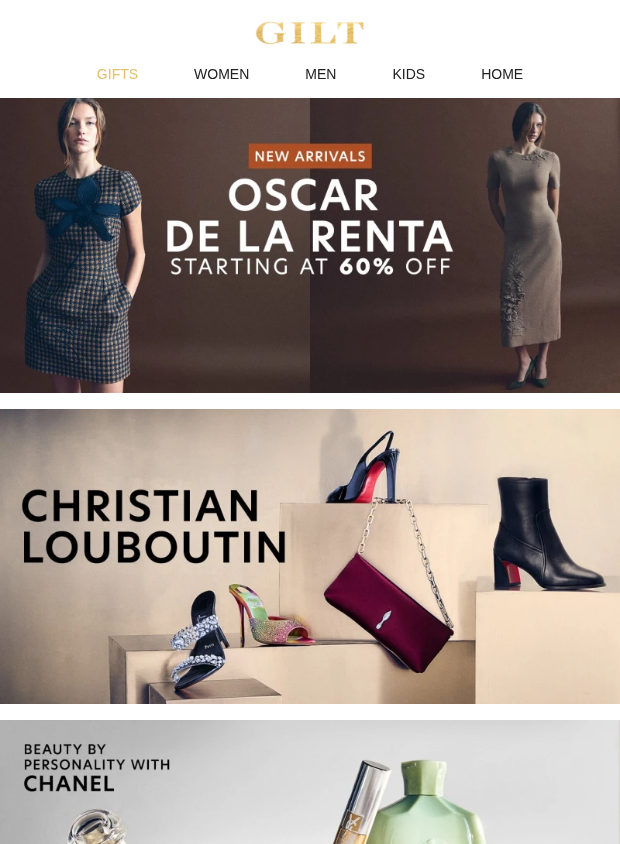 Preview of Starting at 60% Off Oscar de la Renta - New Arrivals by gilt.com