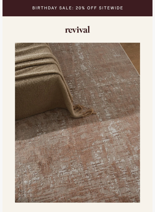 Preview of Modern art, made washable by revivalrugs.com