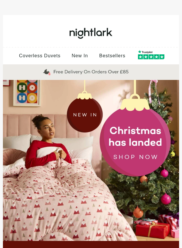 Preview of The countdown to cosy Christmas nights starts now by finebedding.co.uk