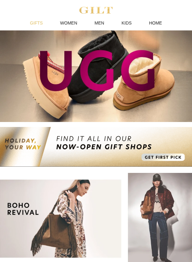Preview of UGG by gilt.com