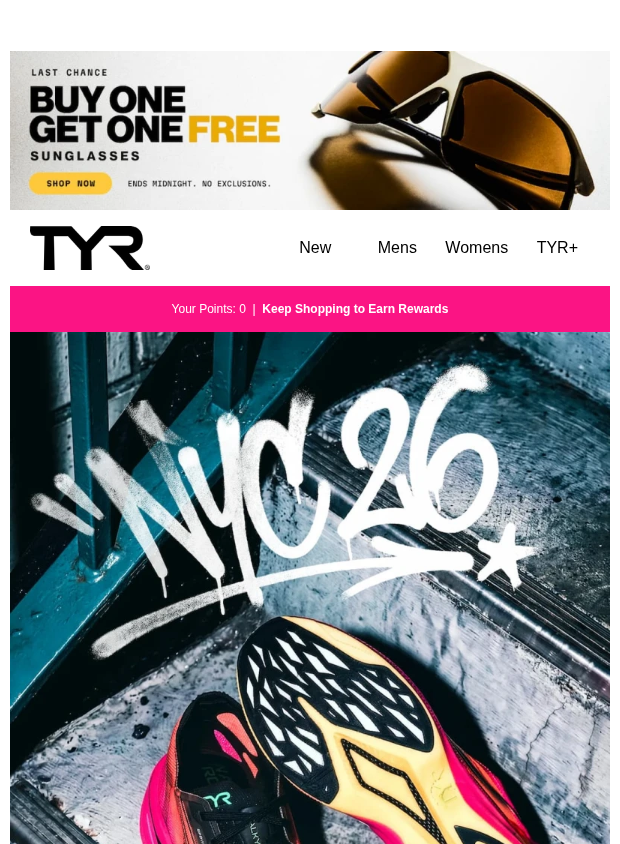 Preview of Just In: NYC 26 Collection by tyr.com