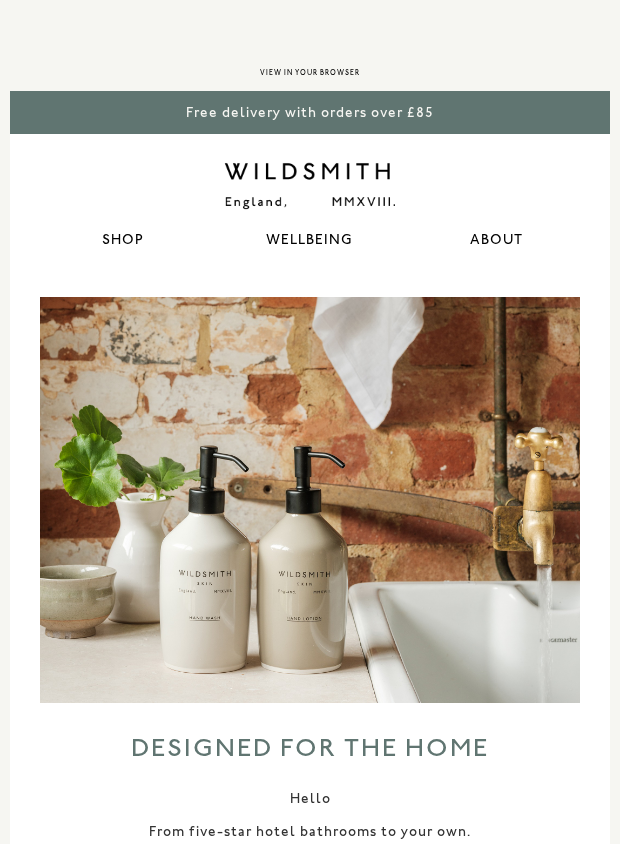 Preview of Bring the five-star experience home by wildsmithskin.com