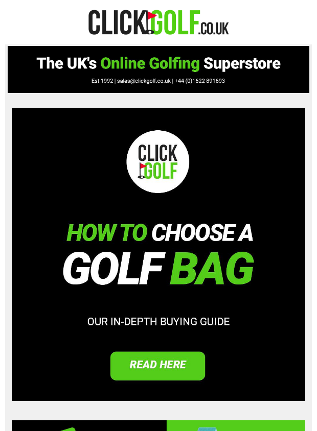 Preview of 🗞️ | How to Choose a Golf Bag - Our Buying Guide by clickgolf.co.uk