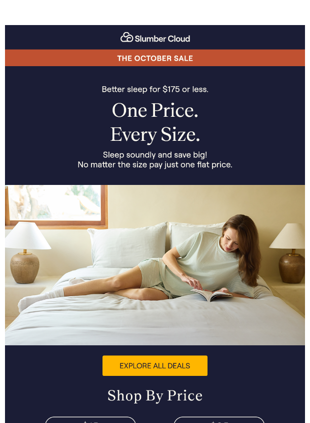 Preview of Limited Time: Deals from $15 - $175 🚀 by slumbercloud.com