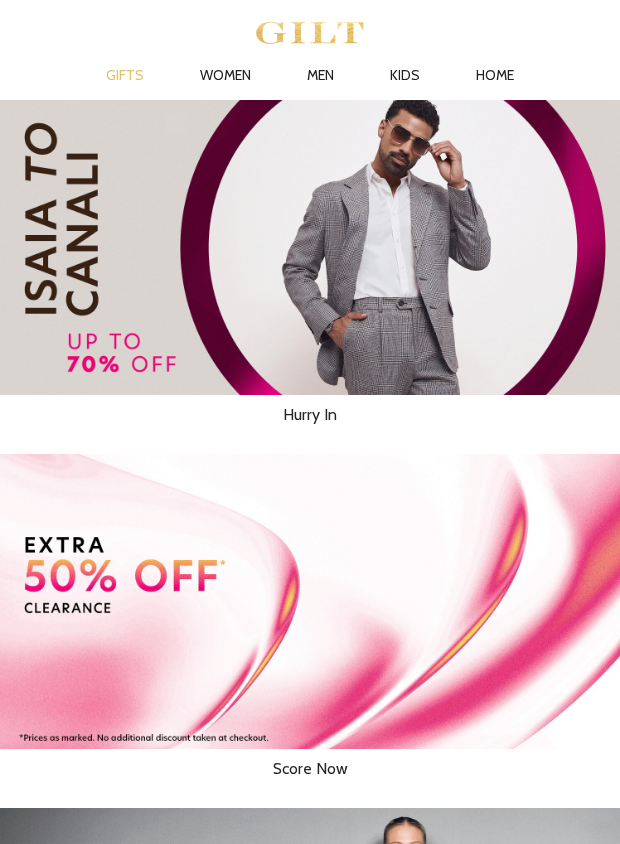 Preview of ISAIA to Canali Up to 70% Off | Extra 50% Off Clearance by gilt.com