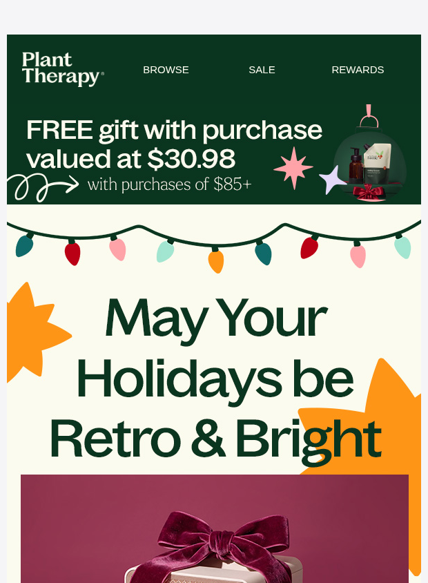 Preview of Meet RetroFlame and the NEW Christmas Tree diffuser. by planttherapy.com