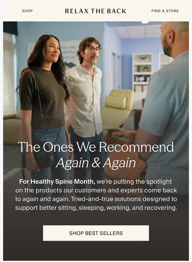 Preview of The Spine Support Hall of Fame by relaxtheback.com