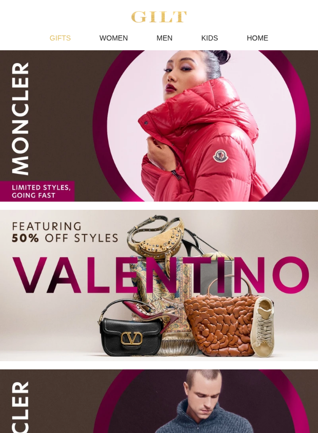 Preview of Moncler - Limited Styles, Going Fast by gilt.com