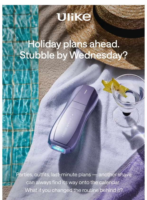 Preview of Shaving again? There’s another way. by ulike.com