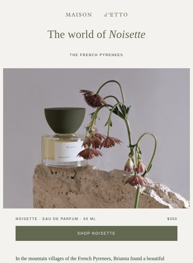 Preview of Stale Baguettes and Wild Lavender by maisondetto.com