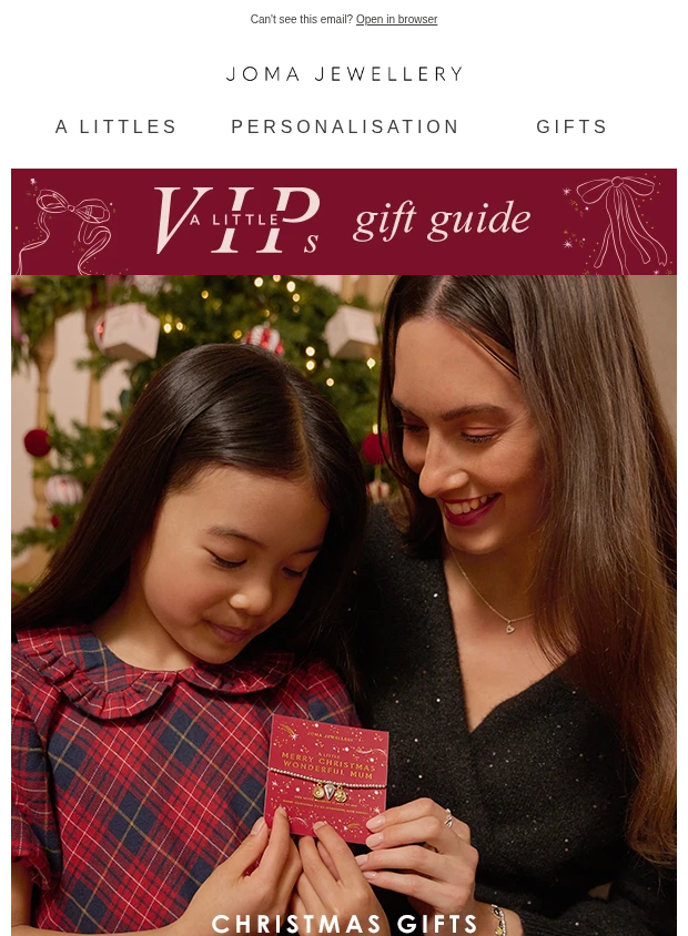 Preview of Mum's gift guide is here 💌 by jomajewellery.com