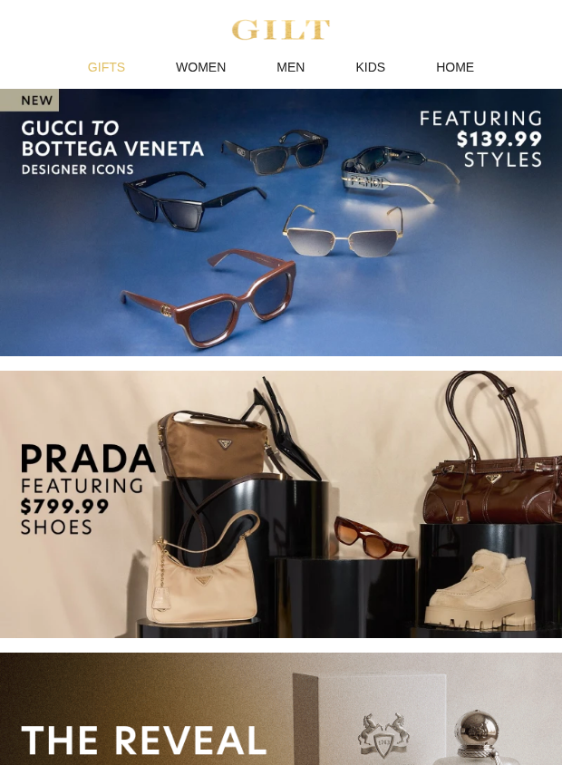 Preview of New Gucci to Bottega Veneta Featuring $139.99 Styles - Designer Icons by gilt.com