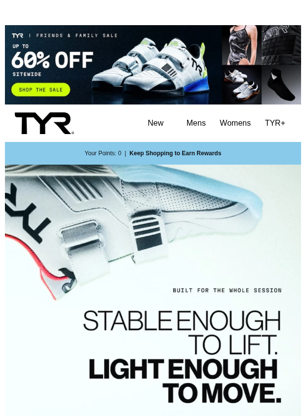 Preview of Stable Enough to Lift. Light Enough to Move. by tyr.com