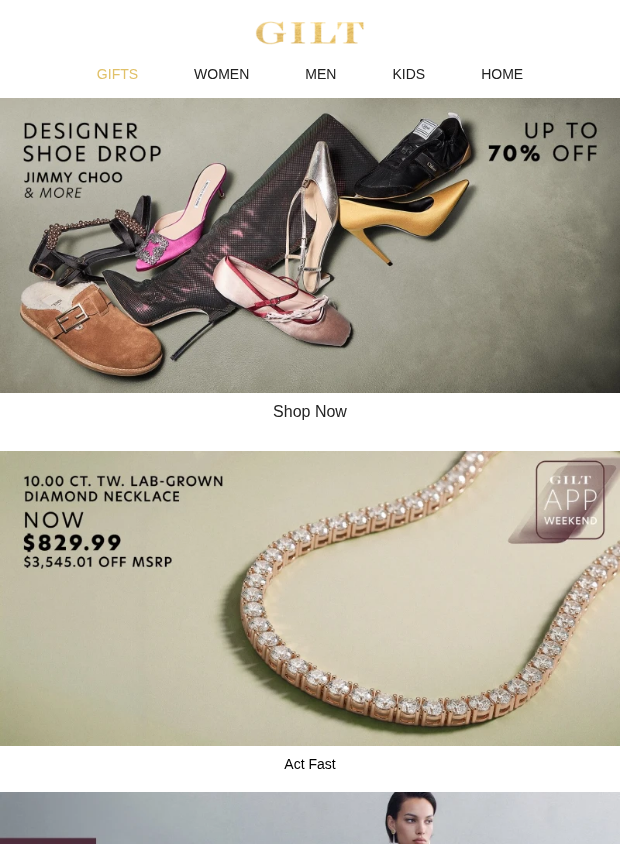 Preview of Up to 70% Off Designer Shoe Drop | New Temperley London by gilt.com