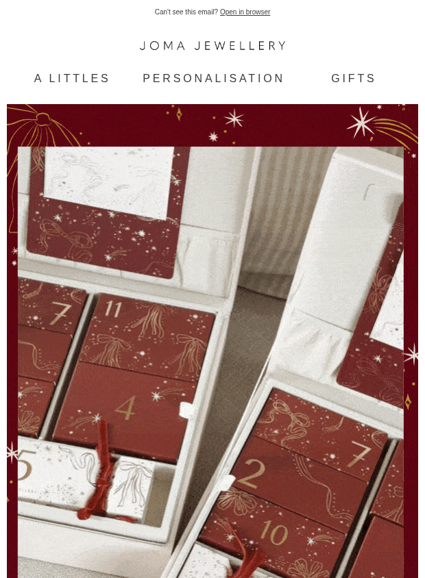 Preview of POV: It's 1st December… by jomajewellery.com