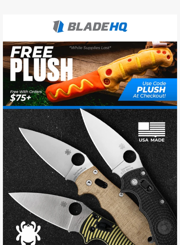 Preview of This Spyderco's comfortable, tough, and USA-made! by bladehq.com