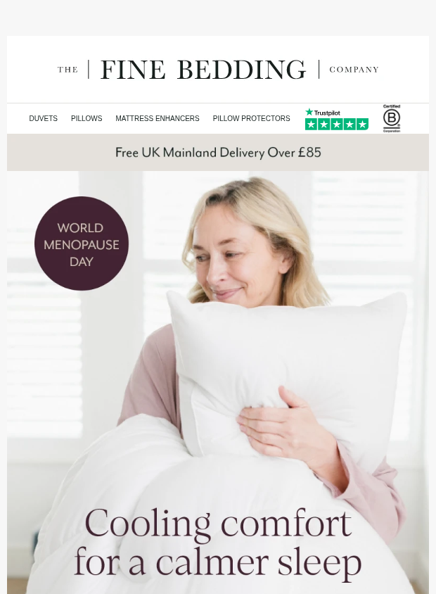Preview of Let’s Talk About Menopause and Sleep by finebedding.co.uk